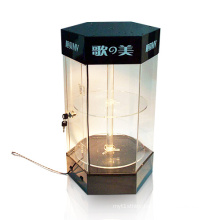 Sturdy Acrylic Electronic Display Stands with LED Lights